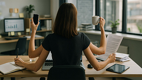 Multitasking a munkahelyen: hasznos soft skill vagy a hatékonyság rejtett ellensége?