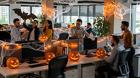 Halloween a munkahelyen: 7 ötlet, hogyan tegyük felejthetetlenné a céges bulit
