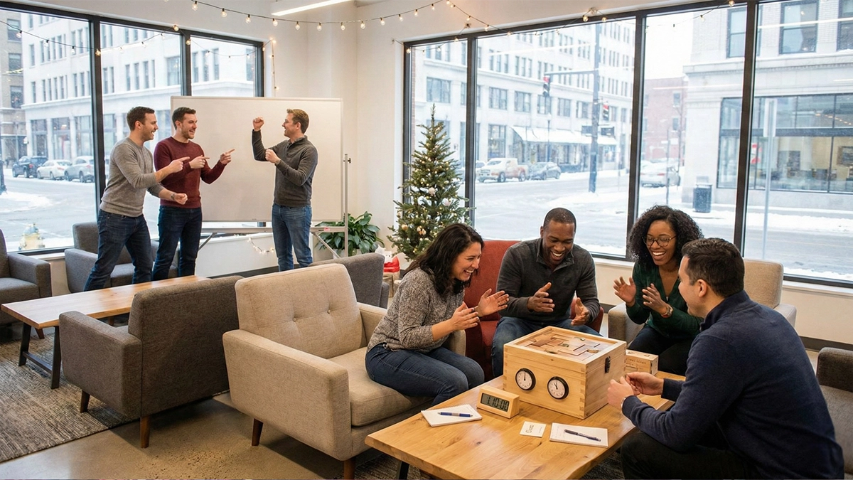 beltéri csapatépítő játékok