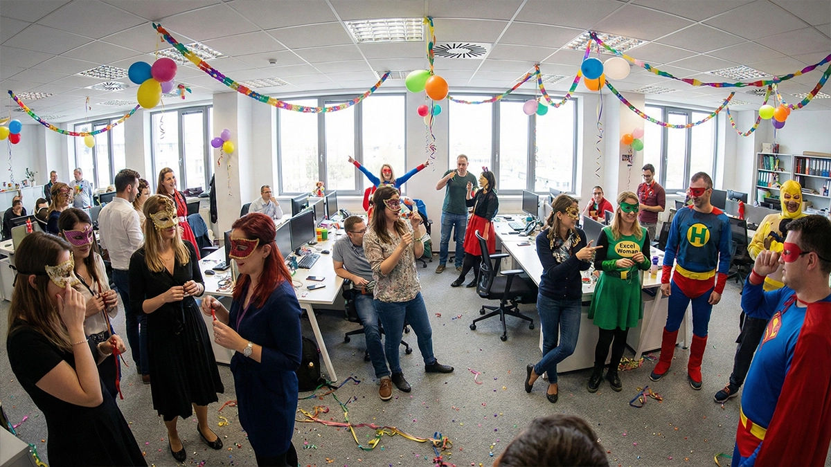 Farsangi csapatépítő